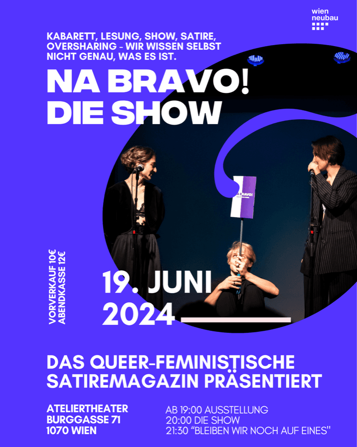 Na Bravo! Die Show — Vorverkauf